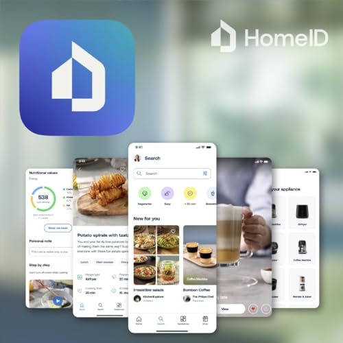 Philips Airfryer 5000 Series L – Connected Air Fryer with Remote App Control (HD9255)