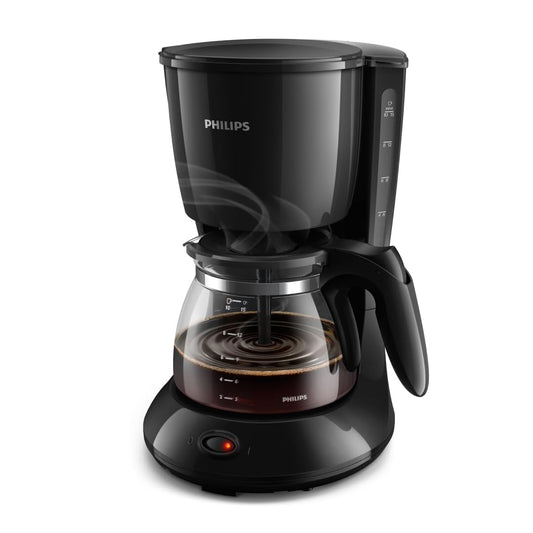 Philips HD7546 / 20 Gaia filter coffee machine with thermo jug, black / metal