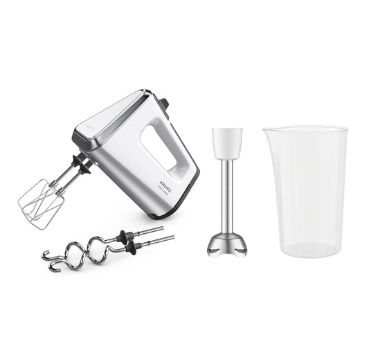 Krups 3Mix 9000 GN9101 – Powerful 750W Mixer with Turbo & Long Cable