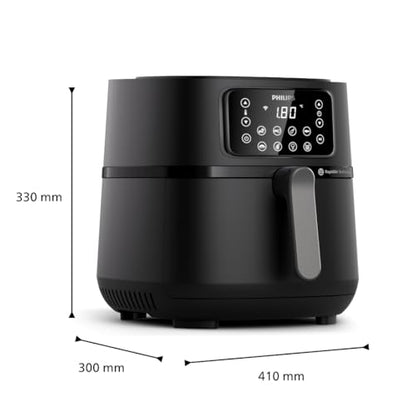 Philips Airfryer 5000 Series L – Connected Air Fryer with Remote App Control (HD9255)