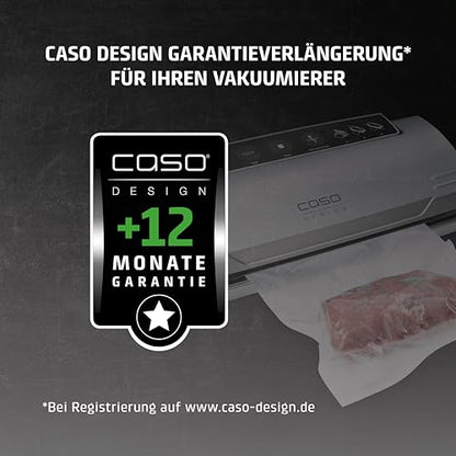 CASO Advanced Vacuum Sealer - Film Sealing Device - Extend the Shelf Life of Your Food - Ideal For Portioning and Storing Food