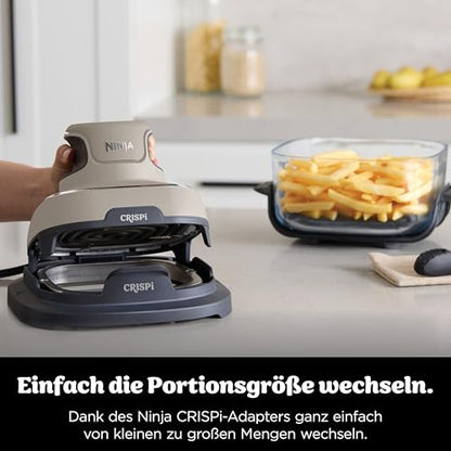 Ninja CRISPi 4-in-1 System – Portable Air Fryer, Recrisp & Storage Lids