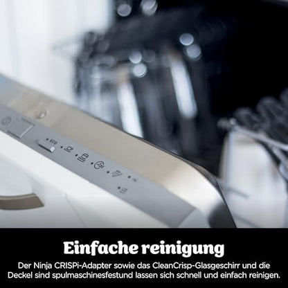 Ninja CRISPi 4-in-1 System – Portable Air Fryer, Recrisp & Storage Lids