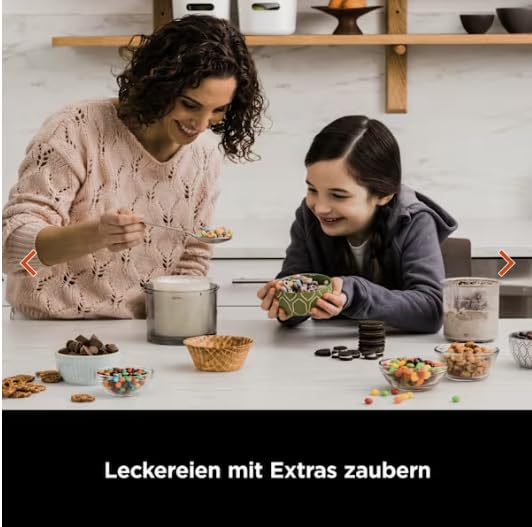 Ninja CREAMi – Ice Cream, Gelato & Sorbet Maker with 3 Tubs (Black/Silver)