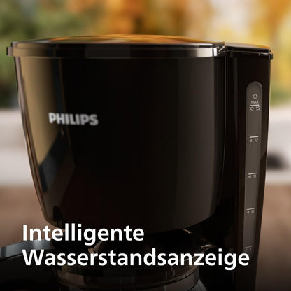 Philips HD7546 / 20 Gaia filter coffee machine with thermo jug, black / metal