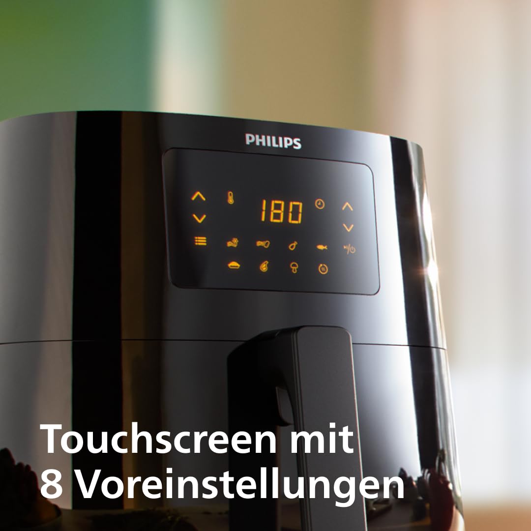 Philips Airfryer 5000 Series L – Connected Air Fryer with Remote App Control (HD9255)