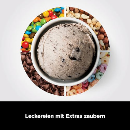 Ninja CREAMi – Ice Cream, Gelato & Sorbet Maker with 3 Tubs (Black/Silver)