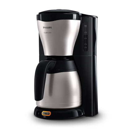 Philips HD7546 / 20 Gaia filter coffee machine with thermo jug, black / metal