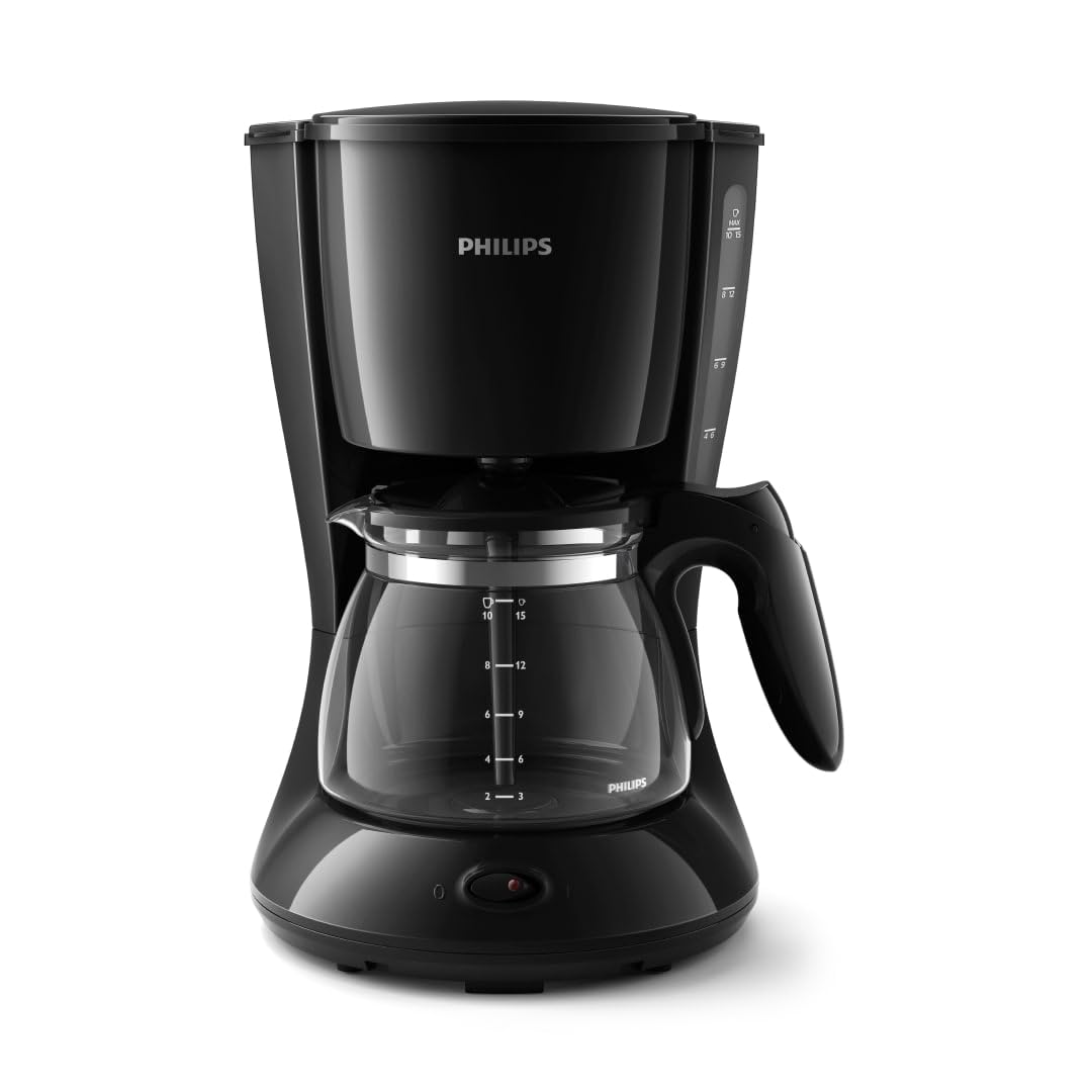 Philips HD7546 / 20 Gaia filter coffee machine with thermo jug, black / metal