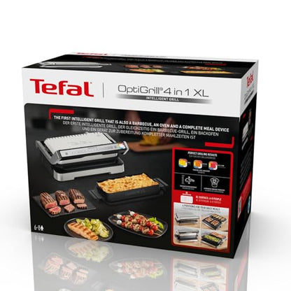 Tefal OptiGrill XL Automatic Grill (GC722D) – 9 Presets & Sensor Cooking