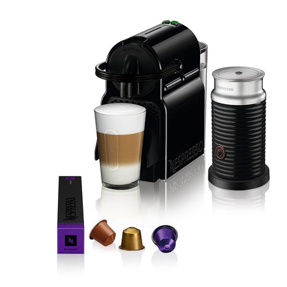 De'Longhi Nespresso Inissia EN 80.B, high pressure pump, energy saving function, compact design, black