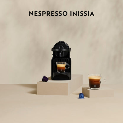De'Longhi Nespresso Inissia EN 80.B, high pressure pump, energy saving function, compact design, black