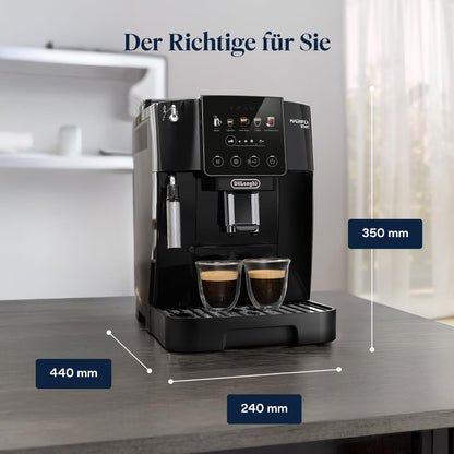 De'Longhi Magnifica Start – Manual Steam Wand, 13-Step Grinder & Soft Touch