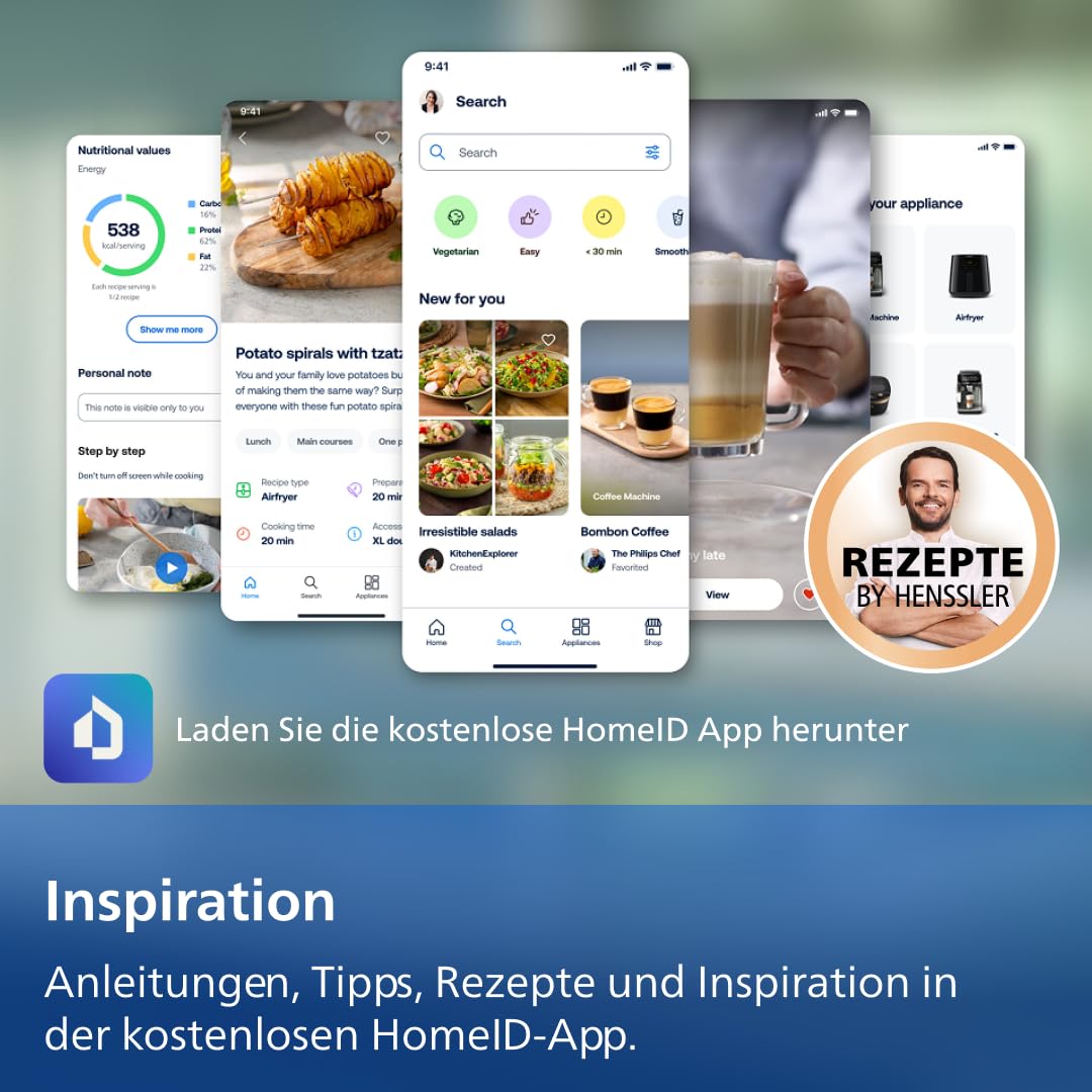 Philips Dual Basket Airfryer 9L – 2 Zones, Sync Function & RapidAir Plus