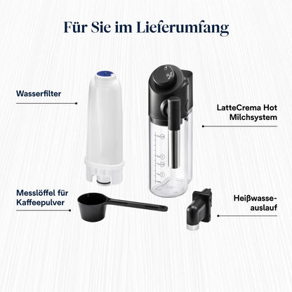 De'Longhi Magnifica Evo – One-Touch Cappuccino, Milk System & 4 Recipes