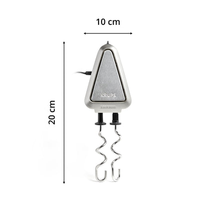 Krups 3Mix 9000 GN9101 – Powerful 750W Mixer with Turbo & Long Cable