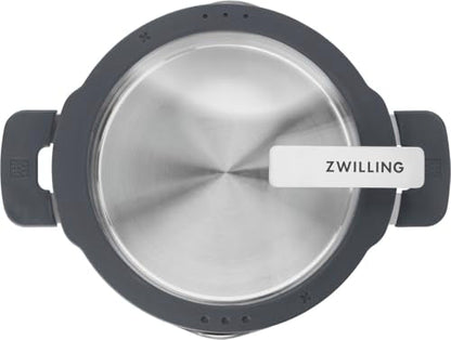 Feature-Highlight (Best for Practical Buyers) ZWILLING Simplify 5-Piece Pot Set with Integrated Strainer Lids