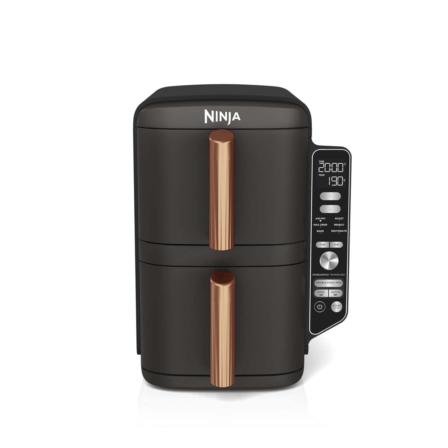 Ninja Double Stack XL – Space-Saving Vertical Air Fryer (2 Drawers, 9.5L)