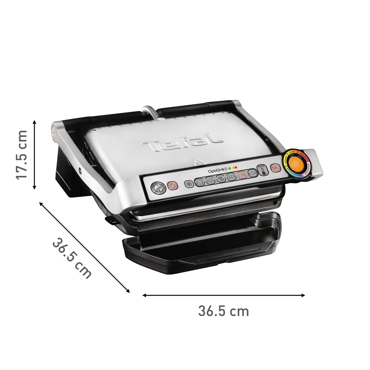 Tefal OptiGrill XL Automatic Grill (GC722D) – 9 Presets & Sensor Cooking