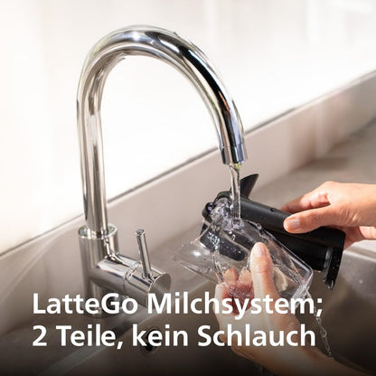 Philips LatteGo 5500 Serie – 20 Getränke (Heiß & Kalt) & Milchsystem