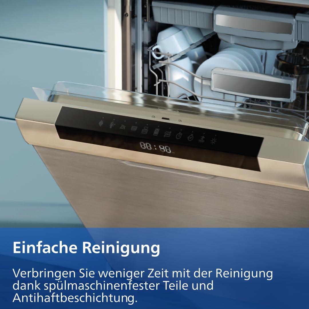 Philips Dual Basket Airfryer 9L – 2 Zones, Sync Function & RapidAir Plus