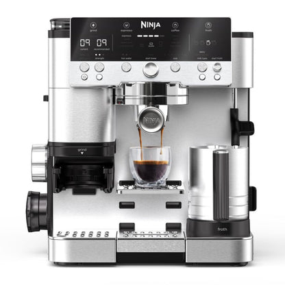 Ninja Luxe Premier ES601EU – Portafilter System with Grinder, Cold Brew & Frother