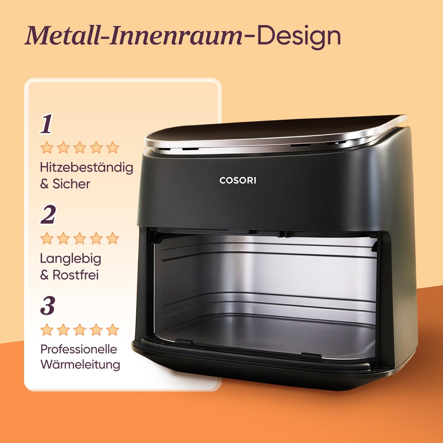 COSORI TurboBlaze 6L XXL – 5-Speed DC Motor, Dehydrate & Proof