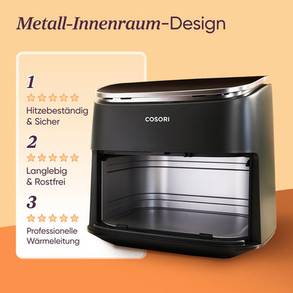 COSORI TurboBlaze 6L XXL – 5-Speed DC Motor, Dehydrate & Proof