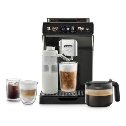 De'Longhi Eletta Explore – 50 Recipes, Cold Brew & LatteCrema System