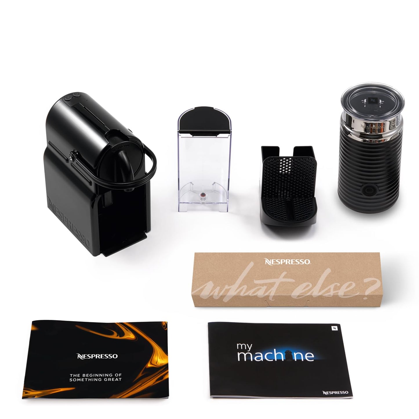 De'Longhi Nespresso Inissia EN 80.B, high pressure pump, energy saving function, compact design, black