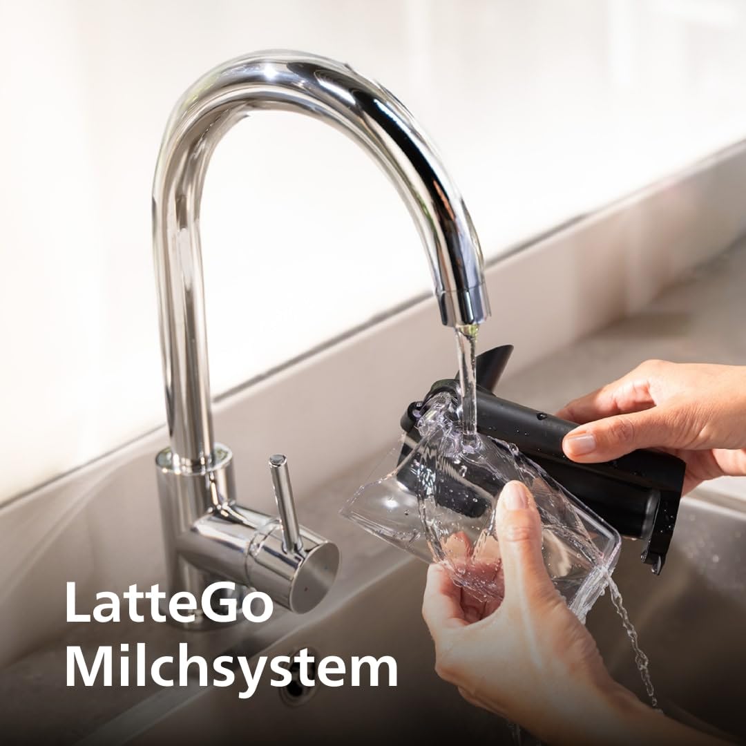 Philips LatteGo 5500 Serie – 20 Getränke (Heiß & Kalt) & Milchsystem