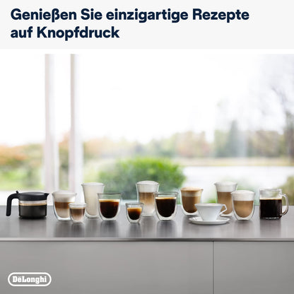 De'Longhi Dinamica Plus – 24 Recipes, LatteCrema System & 3.5" Touch Display