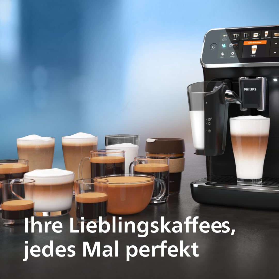 Philips LatteGo 5500 Serie – 20 Getränke (Heiß & Kalt) & Milchsystem