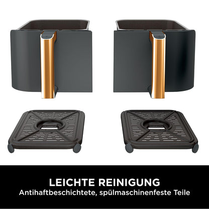 Ninja Foodi FlexDrawer – 10.4L MegaZone with Removable Divider (Copper)