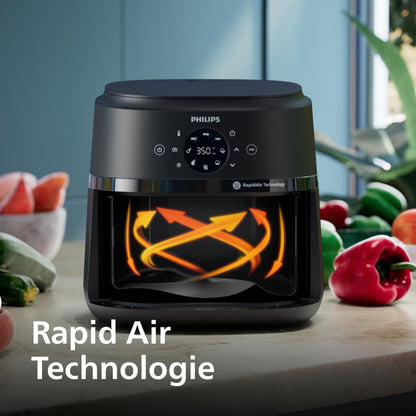 Philips Airfryer 5000 Series L – Connected Air Fryer with Remote App Control (HD9255)