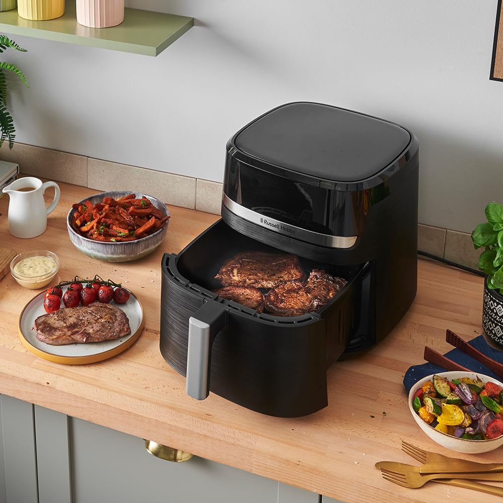 Russell Hobbs SatisFry XXL – 8.3L Quiet Air Fryer (Fits 26cm Pizza)