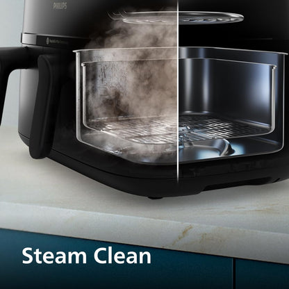 Philips Dual Basket Airfryer 9L – 2 Zones, Sync Function & RapidAir Plus