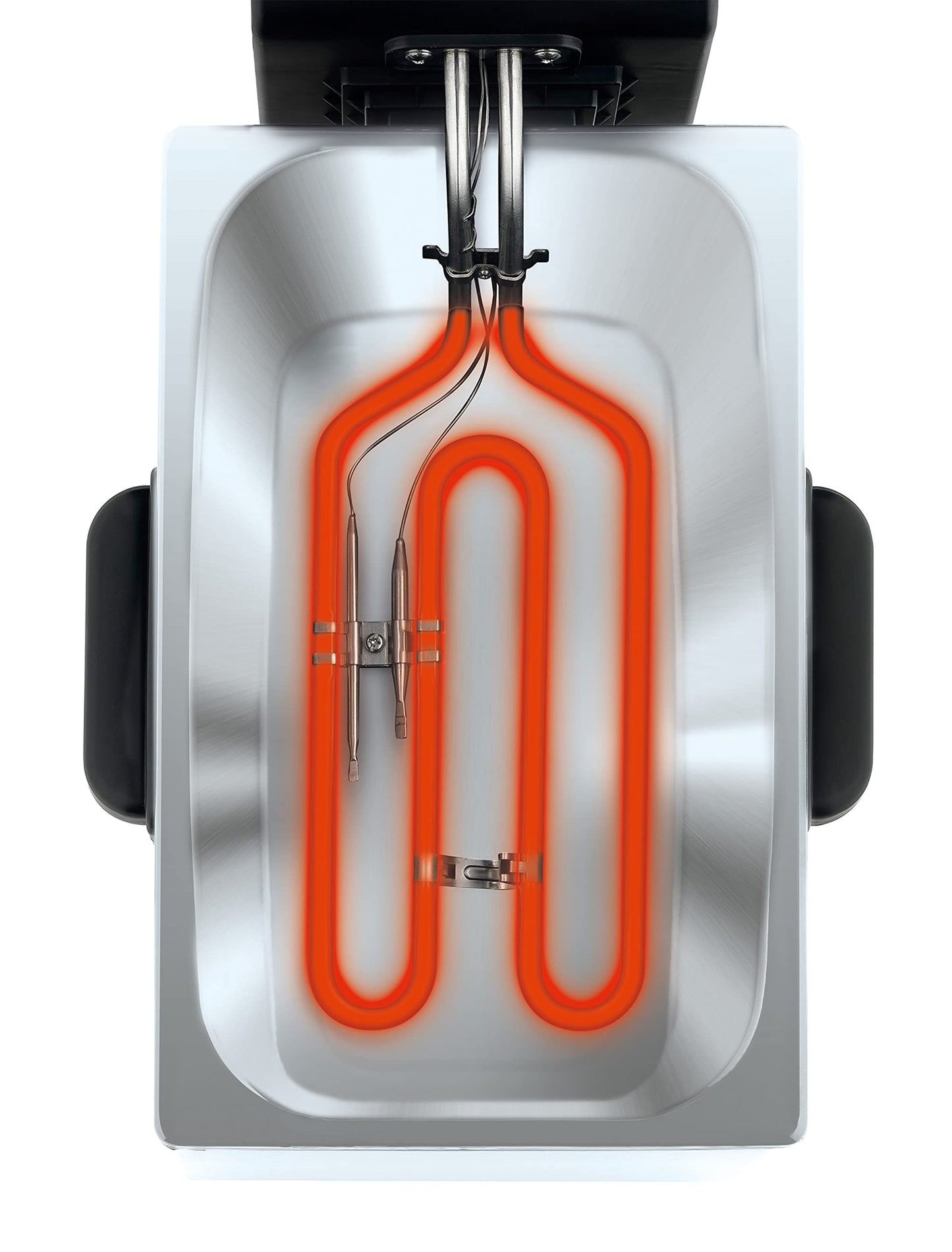 Tefal Pro Inox & Design FR8040 Deep Fryer Oleoclean 3.5 litres, Black, Stainless Steel