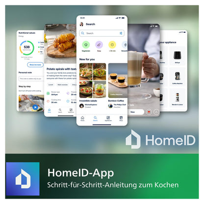 Philips Airfryer 5000 Series L – Connected Air Fryer with Remote App Control (HD9255)