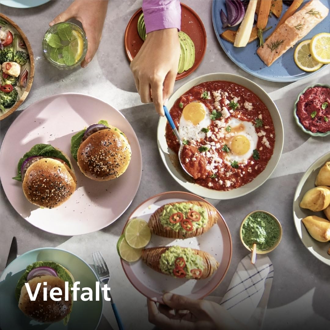 Philips Airfryer 5000 Series L – Connected Air Fryer with Remote App Control (HD9255)