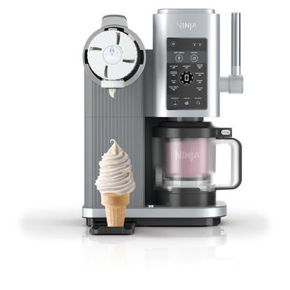 Ninja CREAMi – Ice Cream, Gelato & Sorbet Maker with 3 Tubs (Black/Silver)