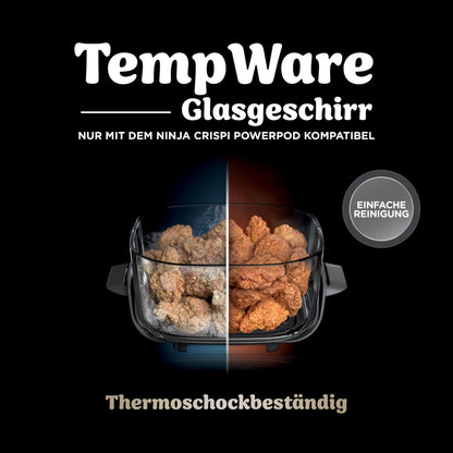 Ninja CRISPi 4-in-1 System – Portable Air Fryer, Recrisp & Storage Lids