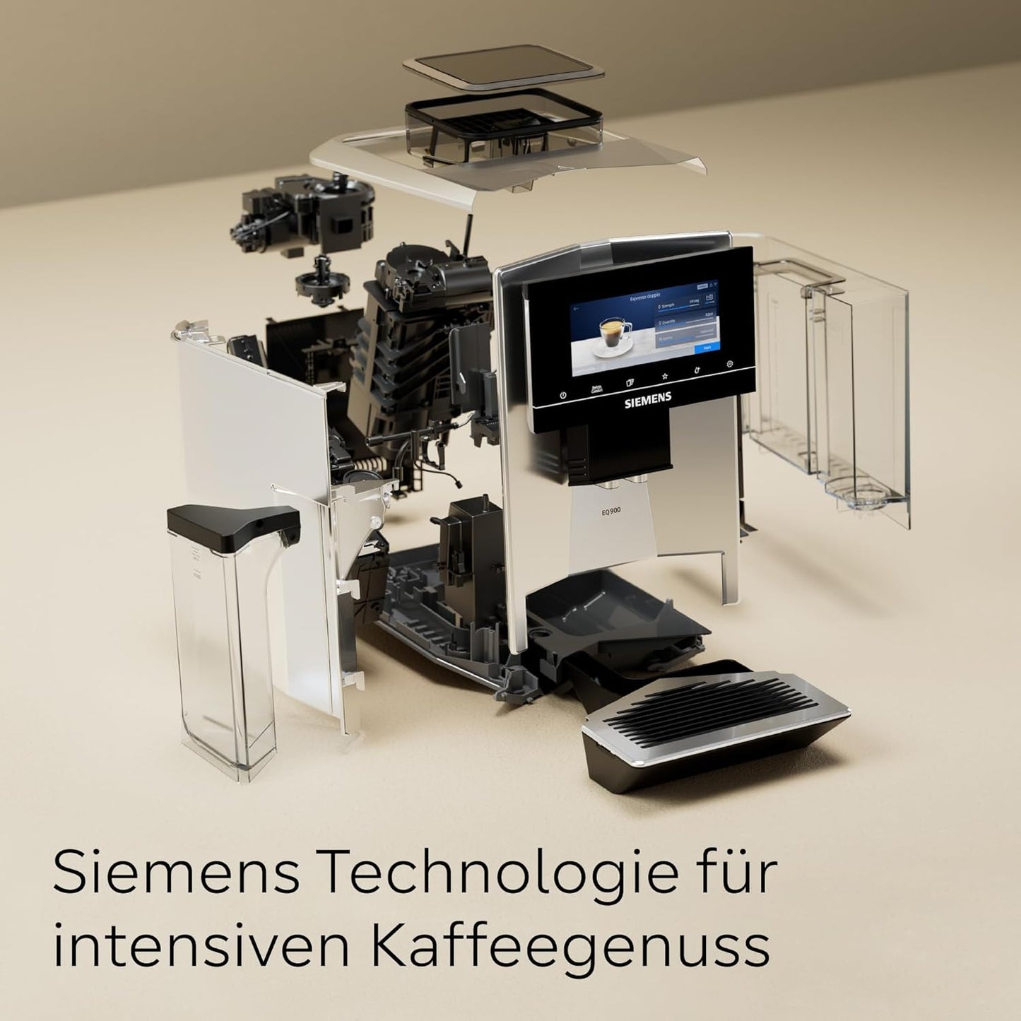 Siemens EQ900 Automatic Coffee Maker with Cold Brew & App Control