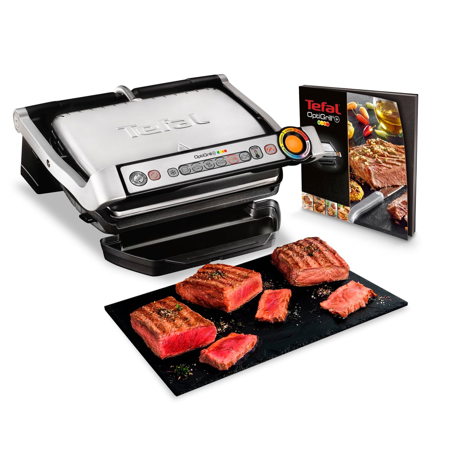 Tefal OptiGrill XL Automatic Grill (GC722D) – 9 Presets & Sensor Cooking