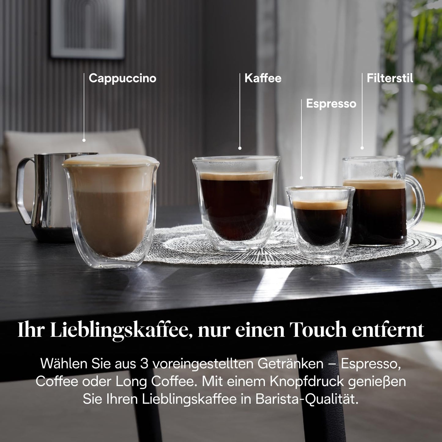 De'Longhi Magnifica Start – Manual Steam Wand, 13-Step Grinder & Soft Touch