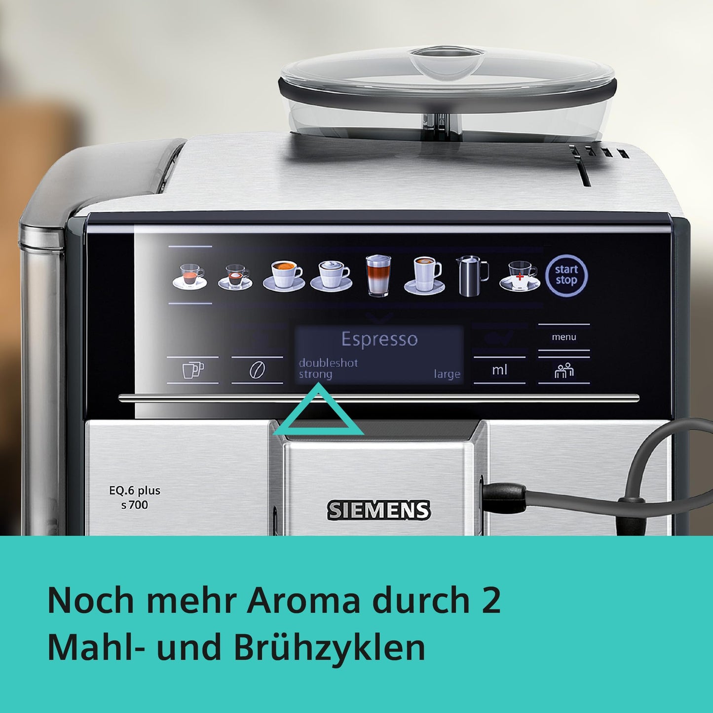 Siemens EQ.6 Plus s700 Coffee Machine (1500W)