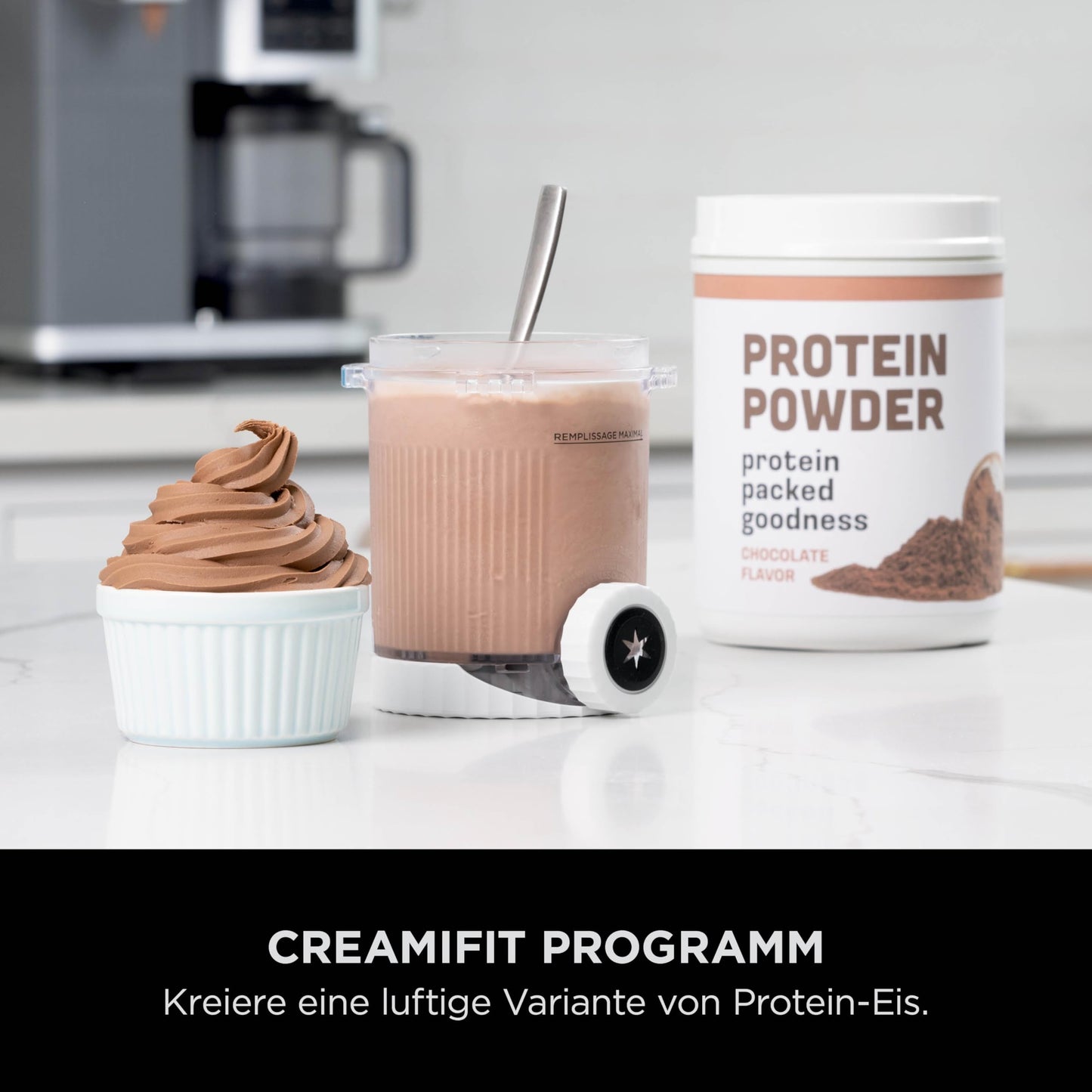 Ninja CREAMi – Ice Cream, Gelato & Sorbet Maker with 3 Tubs (Black/Silver)