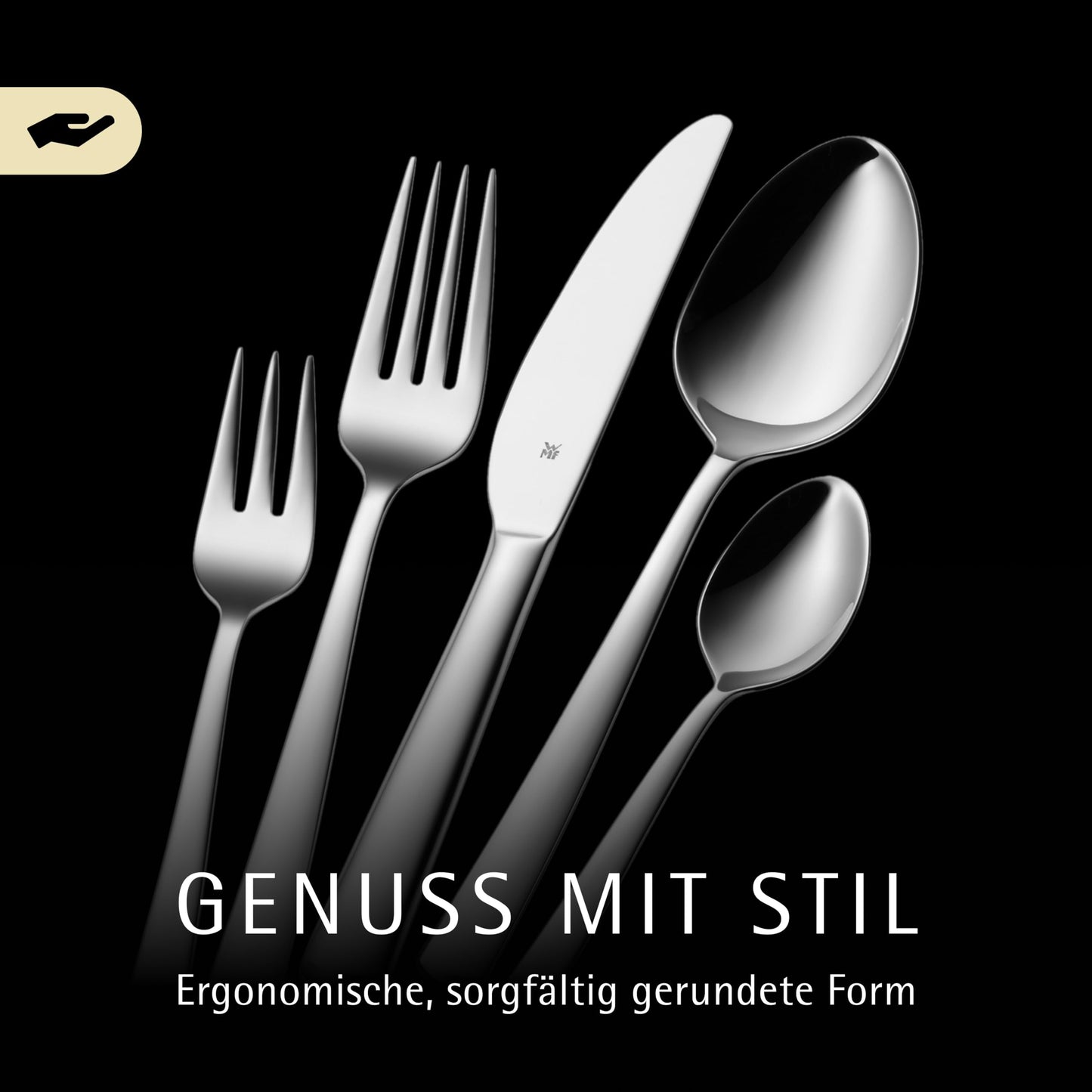 WMF Boston Set 30 Cromargan - cutlery set 30 pieces