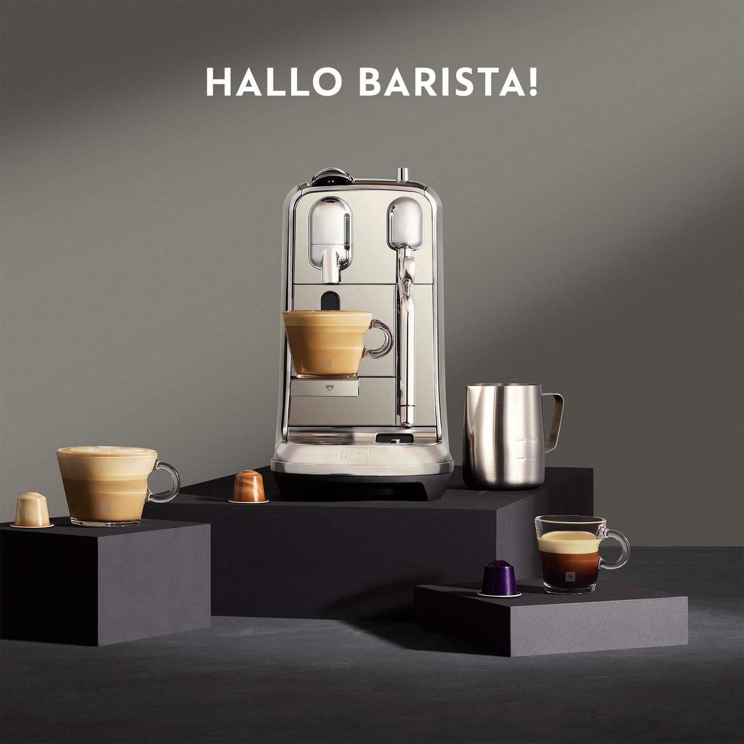 Sage Appliances SNE800BSS4EGE1 The Creatista Plus Nespresso Machine