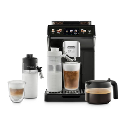 De'Longhi Eletta Explore – 50 Recipes, Cold Brew & LatteCrema System